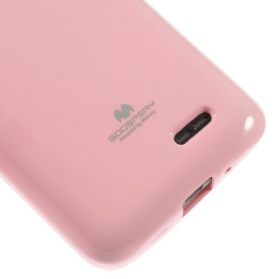 LG L70 (D320) rožinis Mercury kieto silikono (TPU) dėklas / Priedai.lt