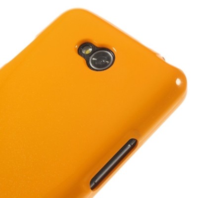 LG L70 (D320) geltonas Mercury kieto silikono (TPU) dėklas / Priedai.lt