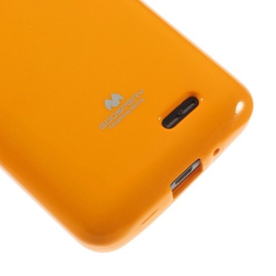 LG L70 (D320) geltonas Mercury kieto silikono (TPU) dėklas / Priedai.lt