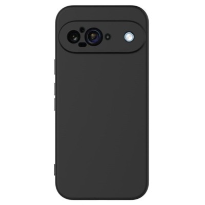 Google Pixel 9 Shell cieta silikona (TPU) apvalks - melns | vacins.lv
