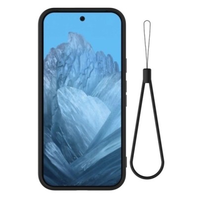 Google Pixel 9 Shell cieta silikona (TPU) apvalks - melns | vacins.lv