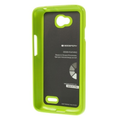 LG L70 (D320) Mercury zaļš cieta silikona (TPU) futrālis / Vacins.lv