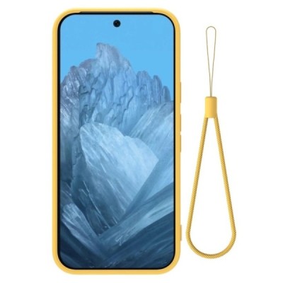 Google Pixel 9 Pro XL Shell cieta silikona (TPU) apvalks - dzeltens | vacins.lv