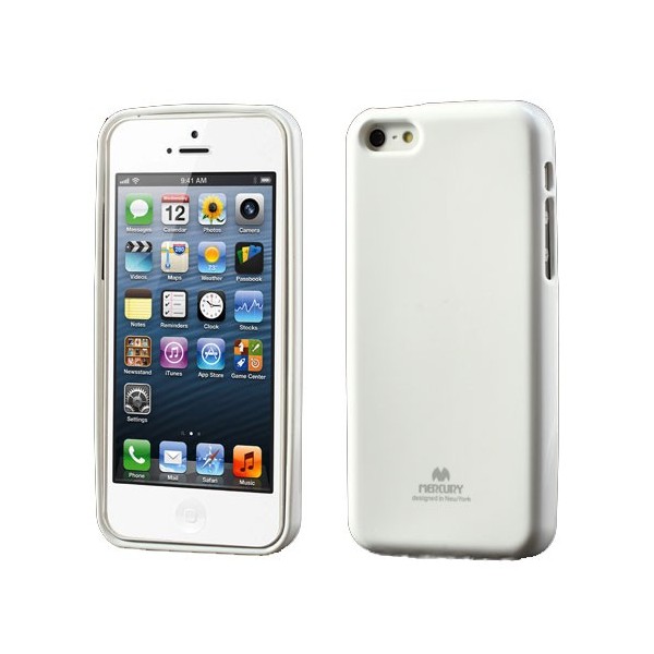 „Mercury“ Color dėklas - baltas (iPhone 5C)