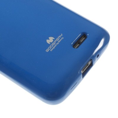 LG L70 (D320) Mercury tumši zils cieta silikona (TPU) futrālis / Vacins.lv