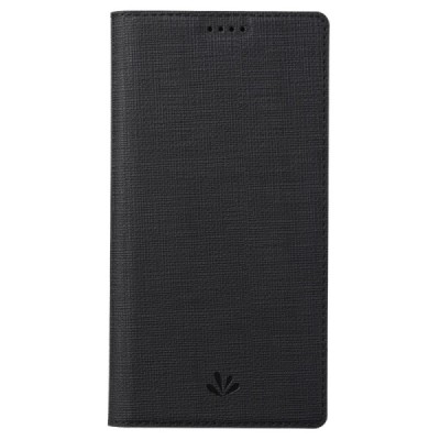 OnePlus 10T „Vili“ atvērams melns ādas maciņš | Vacins.lv