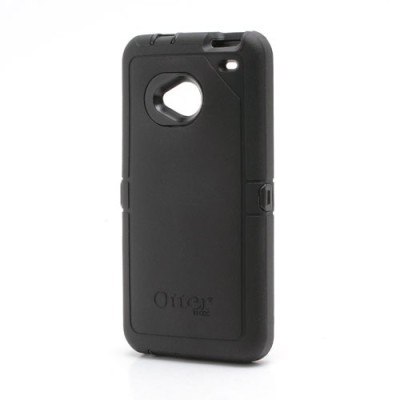 „OtterBox“ Defender HTC One M7 juodas dėklas (Dėkliukas) / Priedai.lt