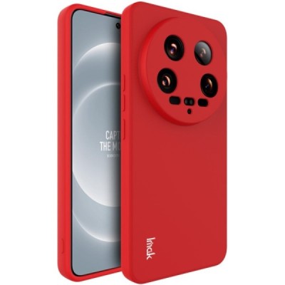 Xiaomi 14 Ultra „Imak“ cieta silikona (TPU) sarkans apvalks | vacins.lv