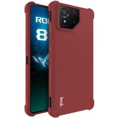 Asus Rog Phone 8 (8 Pro) Imak sustiprintos apsaugos kieto silikono TPU bordo dėklas - nugarėlė | Priedai.lt