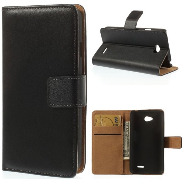 „Litchi“ atvēramais futrālis - melns (L70)