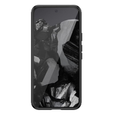 Google Pixel 9 Pro XL "Carbon" cieta silikona (TPU) melns apvalks | Vacins.lv