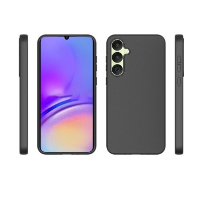 Samsung Galaxy A35 5G (SM-A356E) kieto silikono TPU juodas dėklas - nugarėlė | Priedai.lt