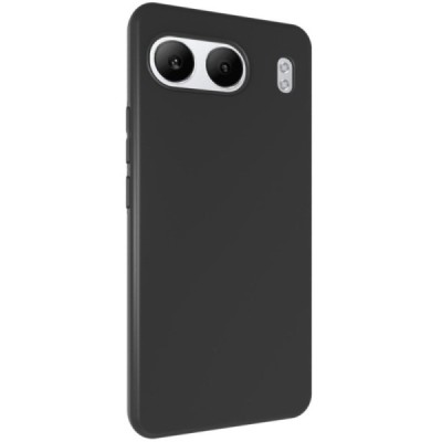 OnePlus Nord 4 cieta silikona (TPU) melns apvalks | Vacins.lv