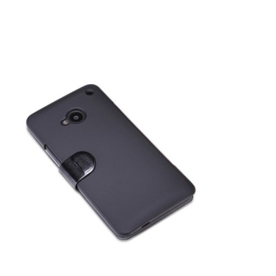 „Nillkin“ Victory atverčiamas HTC One M7 juodas dėklas (Dėkliukas) / Priedai.lt