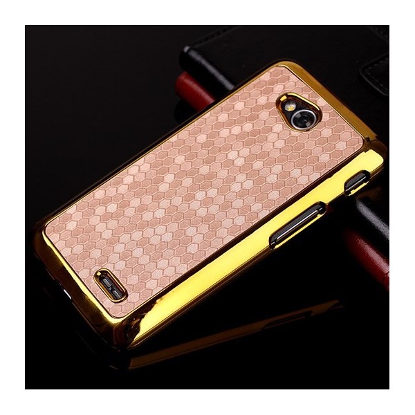 Elegantiškas dėklas - šampaninis (L70)