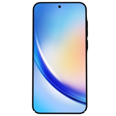 Nillkin Frosted Shield Samsung Galaxy A35 melns plastmasas apvalks futrālis | Vacins.lv