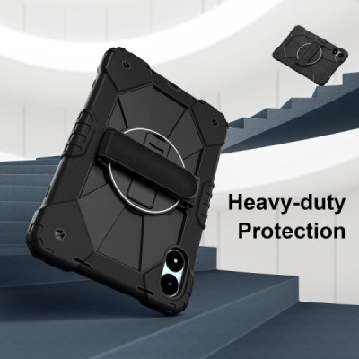 Xiaomi Redmi Pad Pro (Poco Pad) sustiprintos apsaugos (360°) juodas dėklas - nugarėlė | Priedai.lt