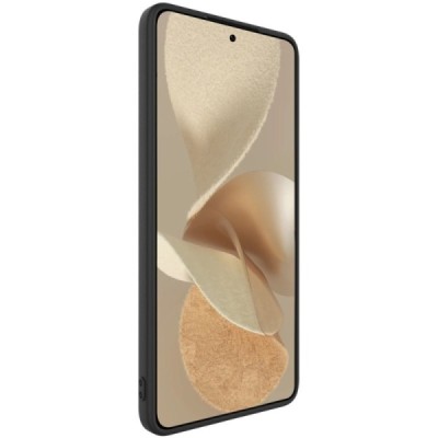 Xiaomi 14T Pro "Imak" cieta silikona (TPU) melns apvalks | vacins.lv