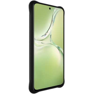 OnePlus Nord CE4 Lite 5G "Imak" pastiprinātas aizsardzības cieta silikona (TPU) melns vāciņš | Vacins.lv