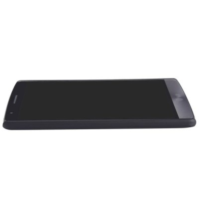 Nillkin Frosted Shield LG G3 S juodas plastikinis dėklas + apsauginė ekrano plėvelė / Priedai.lt