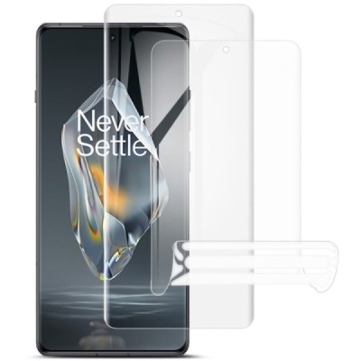 OnePlus 12R 5G (Ace 3) „IMAK“ Hydrogel apsauginės skaidrios (pilnai dengiančios) ekrano plėvelės | Priedai.lt