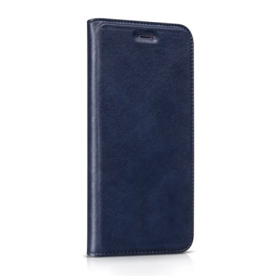 Greznais „HOCO“ Luxury sērijas ādas atvērams zils Apple iPhone 6 Plus (6s Plus) futrālis / Vacins.lv