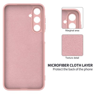 Samsung Galaxy A16 "Shell" cieta silikona (TPU) apvalks - rozs | vacins.lv