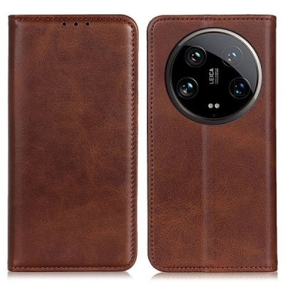 Xiaomi 14 Ultra "Split" sērijas brūns atvērams maciņš, maks | Vacins.lv