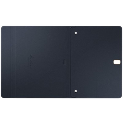 Originalus Samsung Galaxy Tab S 10.5 (T805, T800) Book Cover atverčiamas juodas odinis dėklas / Priedai.lt