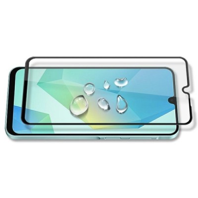 Samsung Galaxy A16 „Mocolo“ 2.5D 9H Tempered Glass sustiprintos apsaugos juodas pilnai dengiantis apsauginis ekrano stiklas 0,26