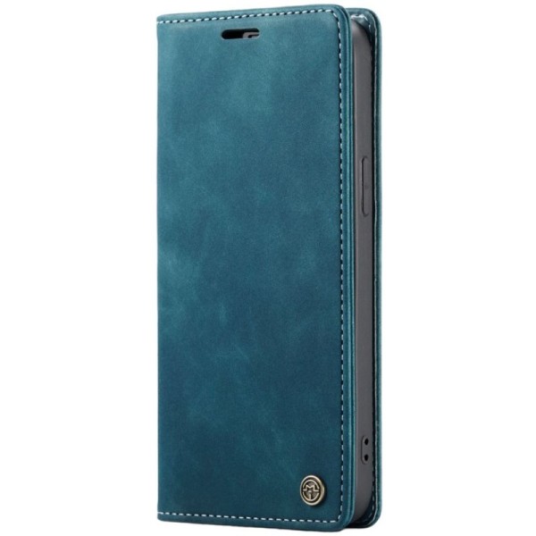 "CaseMe" Retro solīds atvēramais ādas maciņš - zaļš (P20 Pro)