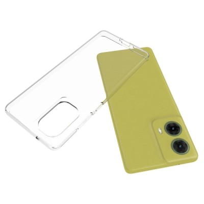 Motorola Moto G85 5G (S50 Neo 5G) kieto silikono TPU skaidrus dėklas - nugarėlė | Priedai.lt