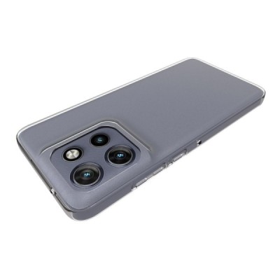 Kõva silikoon (TPU) ümbris – läbipaistev (Motorola Edge 60 Neo / Edge 50 Neo / Moto S50 / ThinkPhone 25)
