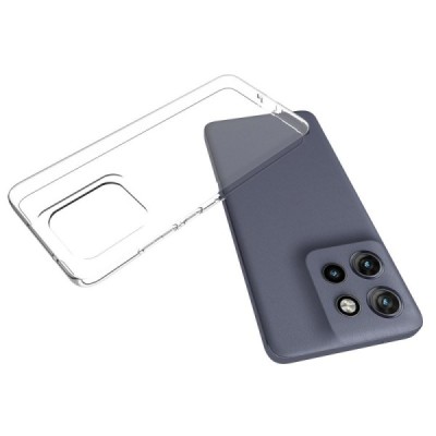 Kõva silikoon (TPU) ümbris – läbipaistev (Motorola Edge 60 Neo / Edge 50 Neo / Moto S50 / ThinkPhone 25)