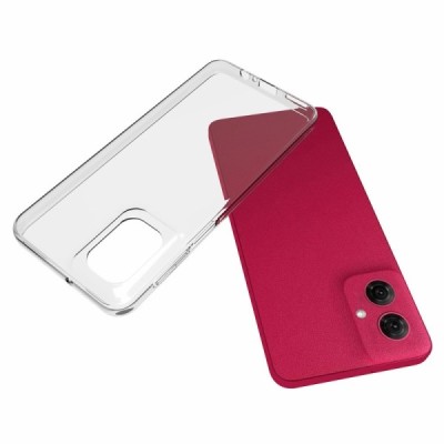 Motorola Moto G55 5G cieta silikona (TPU) dzidrs apvalks | Vacins.lv