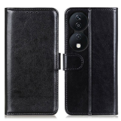 Honor X7b / 90 Smart / Play 50 Plus Binfen atvēramais melns maciņš - maks | Vacins.lv