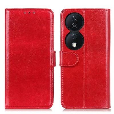 Honor X7b / 90 Smart / Play 50 Plus Binfen atvēramais sarkans maciņš - maks | Vacins.lv