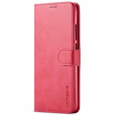 Xiaomi Redmi Note 7 LC IMEEKE atvēramais rozs maciņš - maks | Vacins.lv