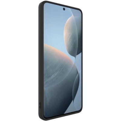 Xiaomi Poco X6 Pro 5G (Redmi K70E) "Imak" cieta silikona (TPU) melns apvalks | vacins.lv