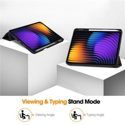"Stylus" flip case - black (Xiaomi Pad 7 / Pad 7 Pro / Pad 8 / Pad 8 Pro)