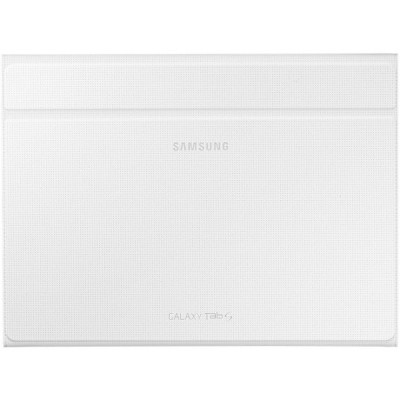 Origināls Samsung Galaxy Tab S 10.5 (T805, T800) Book Cover ādas atvēramais balts futrālis / Vacins.lv
