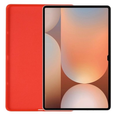 Samsung Galaxy Tab S10 Ultra 14.6" (X920, X926), S9 Ultra "Shell" cieta silikona (TPU) sarkans apvalks | vacins.lv