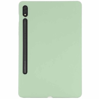 Samsung Galaxy Tab S10 Ultra 14.6" (X920, X926), S9 Ultra "Shell" cieta silikona (TPU) zaļš apvalks | vacins.lv