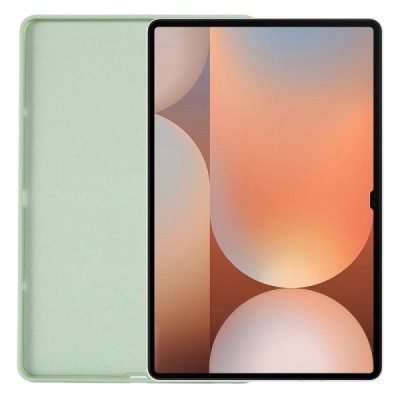Samsung Galaxy Tab S10 Ultra 14.6" (X920, X926), S9 Ultra "Shell" cieta silikona (TPU) zaļš apvalks | vacins.lv
