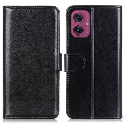 Motorola Moto G55 5G Binfen atvēramais melns maciņš - maks | Vacins.lv