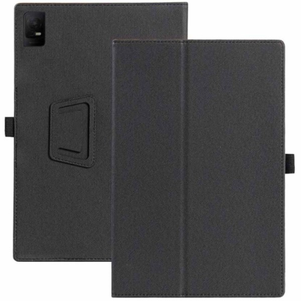 "Fashion" atvēramais tekstila maciņš - melns (TCL NxtPaper 11)