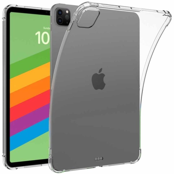 Pastiprinātas aizsardzības cieta silikona (TPU) apvalks - dzidrs (iPad Pro 11 (2025) / 11 (2024))