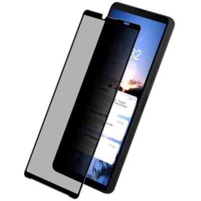 Sony Xperia 10 VI "Imak" Tempered Glass privāta melns ekrāna aizsargstikls | Vacins.lv