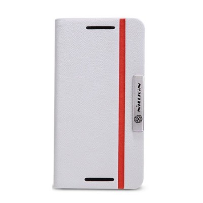 „Nillkin“ Simplicity atverčiamas HTC One M7 baltas dėklas (Dėkliukas) / Priedai.lt