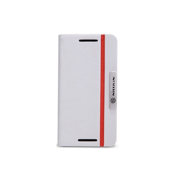 „Nillkin“ Simplicity atverčiamas dėklas - baltas (One)